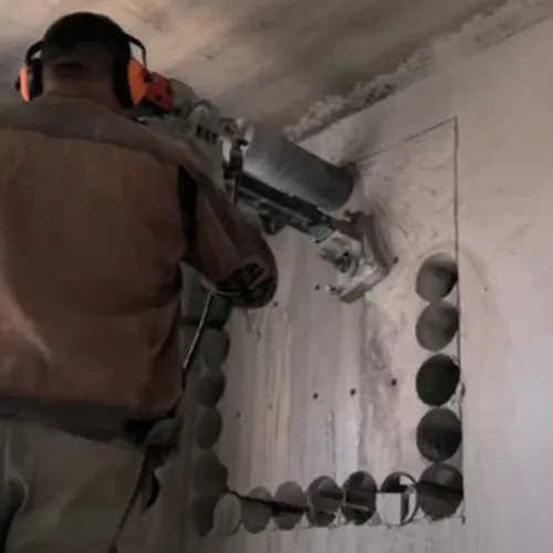 Алмазное сверление отверстий